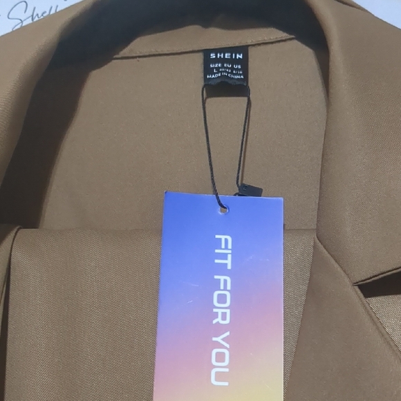 Tan Women's Jacket - Picture 3 of 8